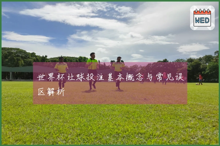 世界杯让球投注基本概念与常见误区解析